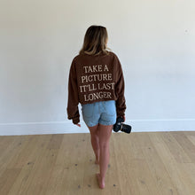 Load image into Gallery viewer, [NEW] Take A Picture Crewneck
