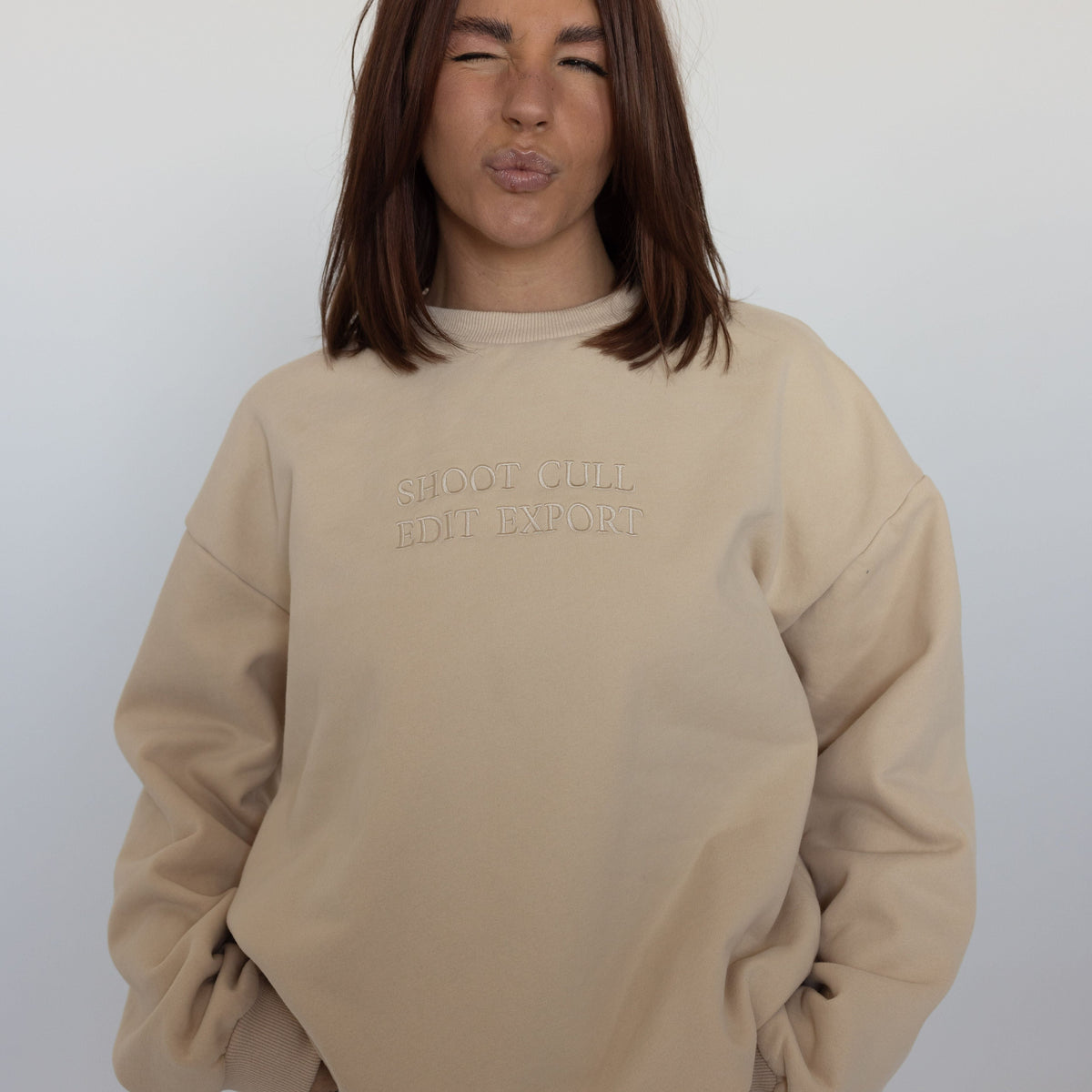 Shoot Cull Edit Export Crewneck