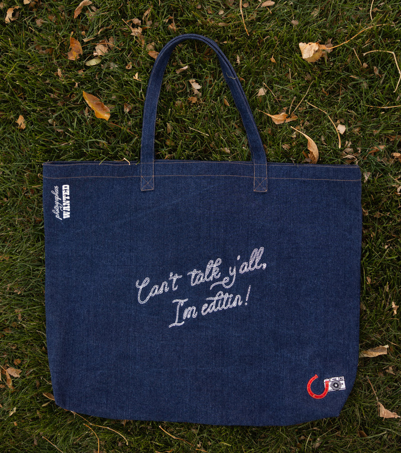 DENIM TOTE